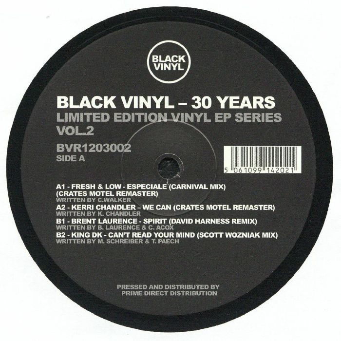 Fresh & Low / Kerri Chandler / Brent Laurence / King DK — 30 Years Volume 2 (12")