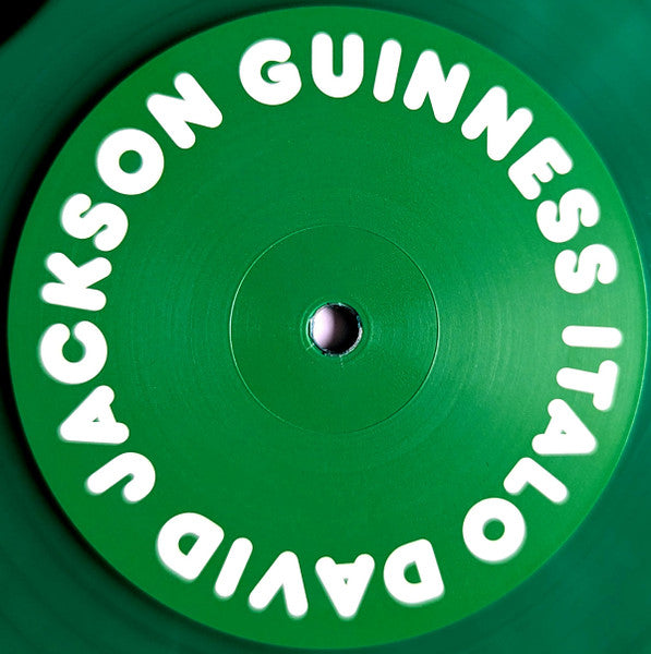David Jackson — Guinness Italo (12", vinilo verde)