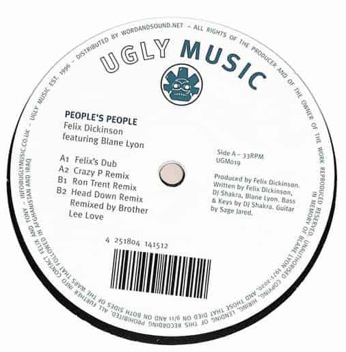 Felix Dickinson feat. Blane Lyon — People's People (12")