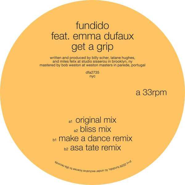 Fundido feat. Emma Dufaux — Get A Grip (12")