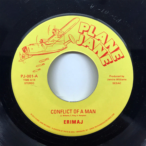 Erimaj — Conflict Of A Man b/w Nothing Like This (7")