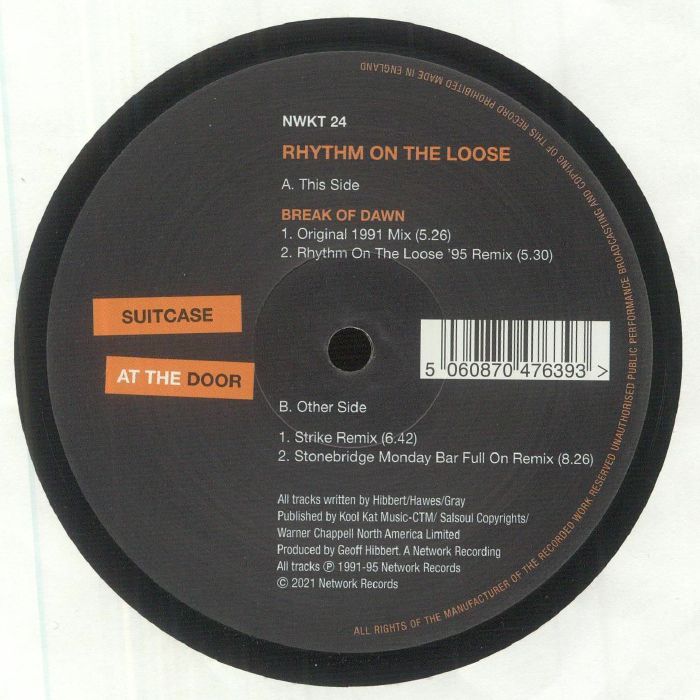 Rhythm On The Loose — Break Of Dawn (12" reedición)