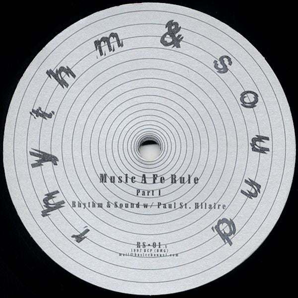 Rhythm & Sound w/ Paul St. Hilaire — Music A Fe Rule