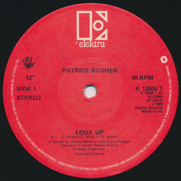 Patrice Rushen — Look Up 12"